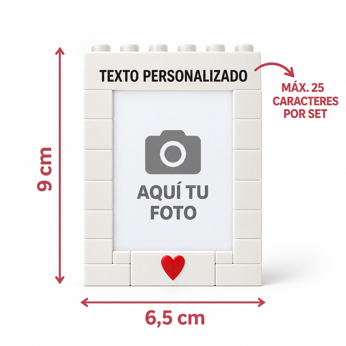 Set de bloques con tu foto y nombres